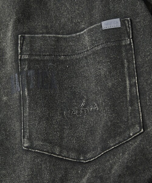 NAUTICA(ノーティカ)の「NAUTICA/ノーティカ Bleach Washed Hidden Logo S/S PKT Tee/ブリーチ ウォッシュド ヒドゥンロゴ ショートスリーブ ポケットTシャツ(Tシャツ/カットソー・メンズ・グレー/ブラック/パープル/ネイビー/ベージュ・X-LARGE/LARGE/MEDIUM/SMALL)」の13枚目の写真
