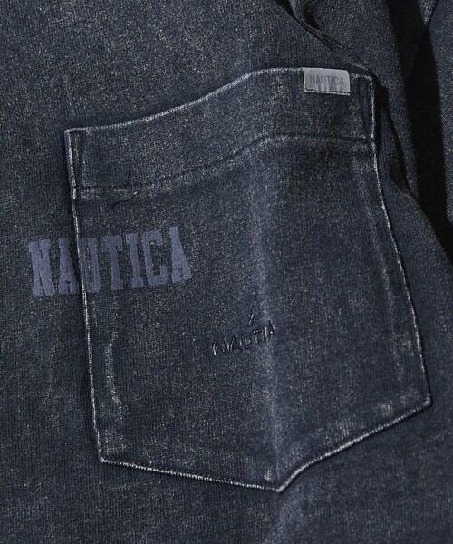 NAUTICA(ノーティカ)の「NAUTICA/ノーティカ Bleach Washed Hidden Logo S/S PKT Tee/ブリーチ ウォッシュド ヒドゥンロゴ ショートスリーブ ポケットTシャツ(Tシャツ/カットソー・メンズ・グレー/ブラック/パープル/ネイビー/ベージュ・X-LARGE/LARGE/MEDIUM/SMALL)」の14枚目の写真