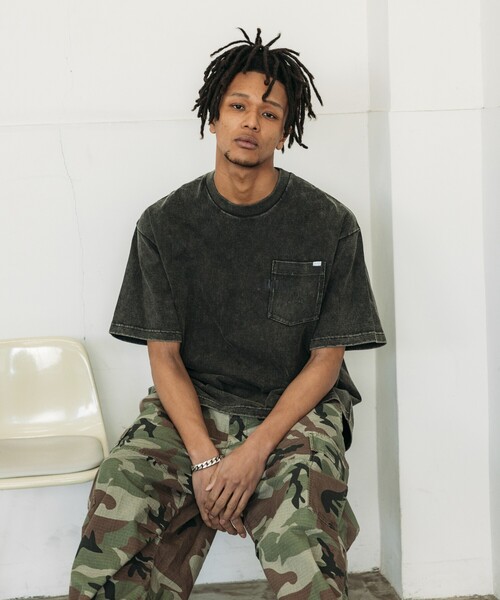 NAUTICA(ノーティカ)の「NAUTICA/ノーティカ Bleach Washed Hidden Logo S/S PKT Tee/ブリーチ ウォッシュド ヒドゥンロゴ ショートスリーブ ポケットTシャツ(Tシャツ/カットソー・メンズ・グレー/ブラック/パープル/ネイビー/ベージュ・X-LARGE/LARGE/MEDIUM/SMALL)」の21枚目の写真