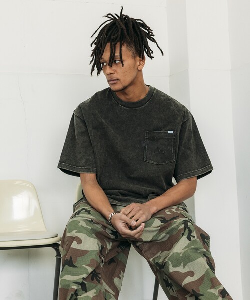 TKです ヴィンテージライクハーフジップポロシャツ（ポロシャツ） | tk