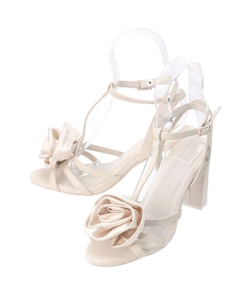 EATME（イートミー）の「コサージュサンダル（サンダル・レディース・グリーン/ピンク/オフホワイト/ブラック・S/M/L）」の5枚目の写真