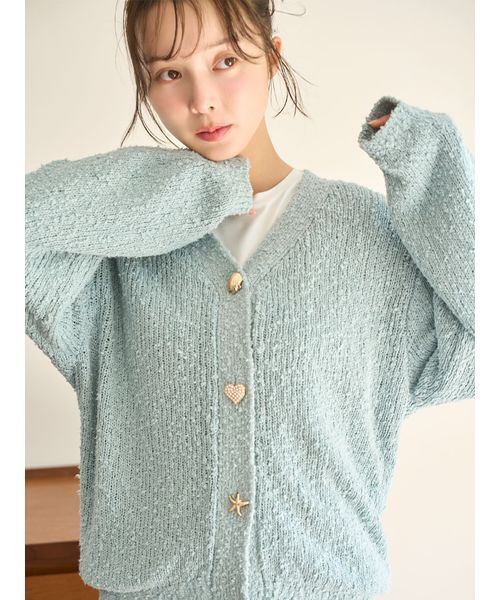 シェルボタンカーディガン（カーディガン）｜SNIDEL HOME