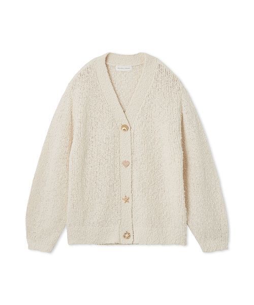 新品タグ付き SNIDEL HOME チョコボタンカーディガン ミント セール】シェルボタンカーディガン（ルームウェア/パジャマ