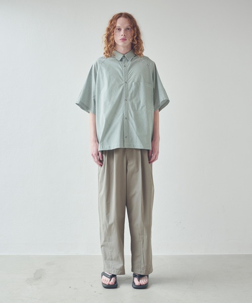 Kelen（ケレン）の「「KELEN MENS / ケレン メンズ」 バイアスビッグシャツ DOPEY（シャツ/ブラウス・メンズ・ブルー/イエロー/グリーン・38/40）」の16枚目の写真