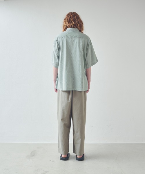 Kelen（ケレン）の「「KELEN MENS / ケレン メンズ」 バイアスビッグシャツ DOPEY（シャツ/ブラウス・メンズ・ブルー/イエロー/グリーン・38/40）」の18枚目の写真