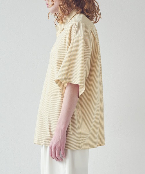 Kelen（ケレン）の「「KELEN MENS / ケレン メンズ」 バイアスビッグシャツ DOPEY（シャツ/ブラウス・メンズ・ブルー/イエロー/グリーン・38/40）」の20枚目の写真