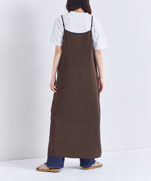 pairmanon（ペアマノン）の「【リンクコーデ】【ママサイズ】プリーツ キャミワンピース（ワンピース・レディース・ブラウン/ブラック・FREE）」の11枚目の写真