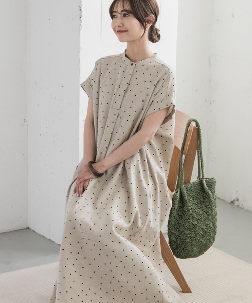 極美品♡24SSアーバンリサーチドアーズ リネンドットフレアワンピース ロング 楽天市場】【SALE／20%OFF】リネンドットフレアワンピース URBAN