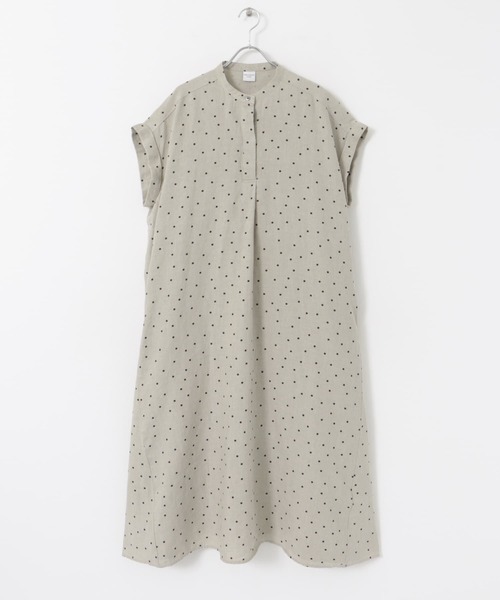 セール】リネンドットフレアワンピース（ワンピース）｜URBAN RESEARCH