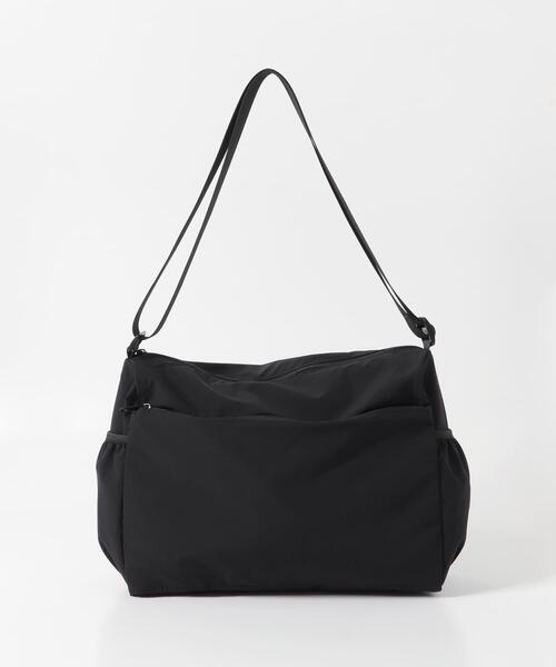 SENSE OF PLACE by URBAN RESEARCH（センスオブプレイスバイアーバンリサーチ）の「ナイロンショルダーバッグ（ショルダーバッグ・メンズ・ブラック/ライトベージュ/グレー・ONE）」の2枚目の写真