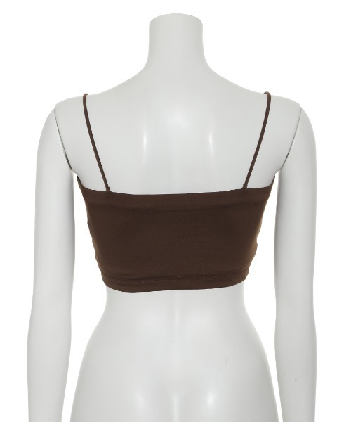 Mila Owen（ミラオーウェン）の「ストラップ付カップインバンドゥ（チューブトップ・レディース・ブラック/ホワイト/ブラウン・FREE）」の5枚目の写真
