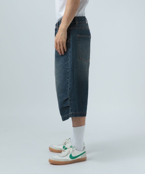 BAYFLOW（ベイフロー）の「[トレンド感]ヴィンテージライクデニムパンツ[クウォーターレングス]（その他パンツ・メンズ・ブラック/アクア・LARGE/MEDIUM）」の11枚目の写真