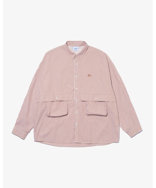 KEBOZ(ケボズ)の「BALL SHIRT(シャツ/ブラウス・メンズ・ホワイト/ブルー/グリーン/オレンジ・M/L/XL)」の12枚目の写真