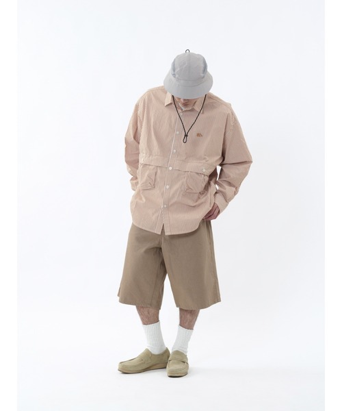 KEBOZ(ケボズ)の「BALL SHIRT(シャツ/ブラウス・メンズ・ホワイト/ブルー/グリーン/オレンジ・M/L/XL)」の9枚目の写真