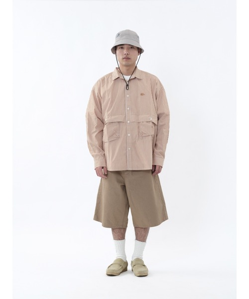 KEBOZ(ケボズ)の「BALL SHIRT(シャツ/ブラウス・メンズ・ホワイト/ブルー/グリーン/オレンジ・M/L/XL)」の5枚目の写真