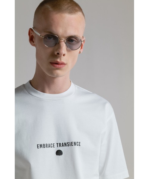 CINOH(チノ)の「プリントベーシックTシャツ(Tシャツ/カットソー・メンズ・ブラック/ホワイト・46/48/44)」の7枚目の写真