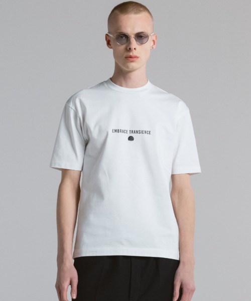 CINOH(チノ)の「プリントベーシックTシャツ(Tシャツ/カットソー・メンズ・ブラック/ホワイト・46/48/44)」の10枚目の写真