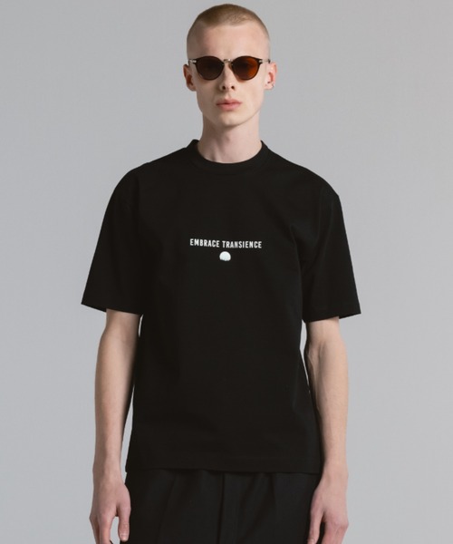 CINOH(チノ)の「プリントベーシックTシャツ(Tシャツ/カットソー・メンズ・ブラック/ホワイト・46/48/44)」の17枚目の写真