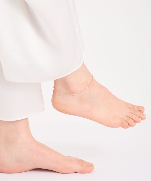 大人気!! ete パール ステーションデザイン アンクレット パール アンクレット（アンクレット）｜ete（エテ）の