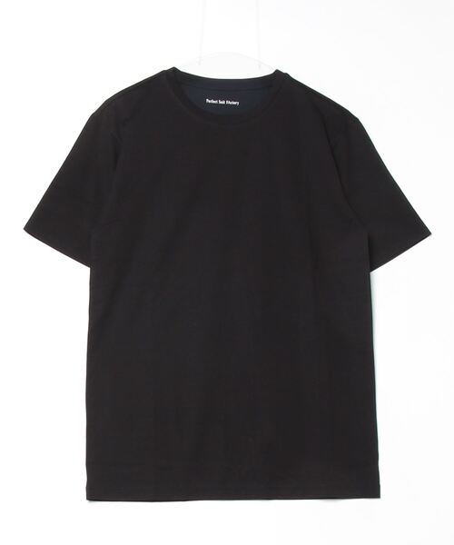 Perfect Suit FActory(パーフェクトスーツファクトリー)の「アーバンベーシックTシャツ クルーネック半袖 ホワイト/ブラック/グレー/ネイビー(Tシャツ/カットソー・メンズ・ネイビー/ブラック/ホワイト/チャコールグレー・M/L/LL)」の10枚目の写真