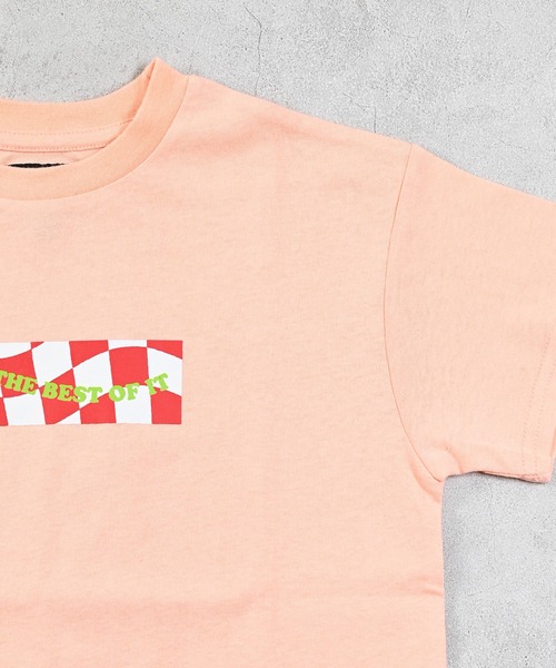 Life Support Products(ライフサポートプロダクツ)の「S/S プリントTee(Tシャツ/カットソー・キッズ・オフホワイト/杢グレー/ライトブルー/アイボリー/ライム/サーモンピンク/ブラウン/チャコール/パープル/オレンジ・80/90/95/100/110/120/130/140/150)」の15枚目の写真