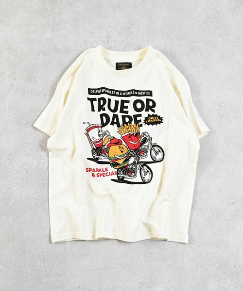 Life Support Products(ライフサポートプロダクツ)の「S/S プリントTee(Tシャツ/カットソー・キッズ・オフホワイト/杢グレー/ライトブルー/アイボリー/ライム/サーモンピンク/ブラウン/チャコール/パープル/オレンジ・80/90/95/100/110/120/130/140/150)」の20枚目の写真