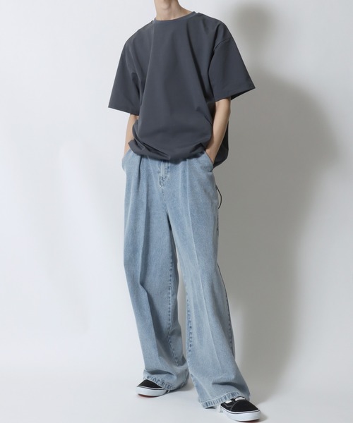 セール】COOL THROUGH Function T-shirt/接触冷感 速乾 ドロー
