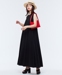 Narcissus | ノースリーブロングワンピース ポケット付き リラックスフレア(ワンピース)