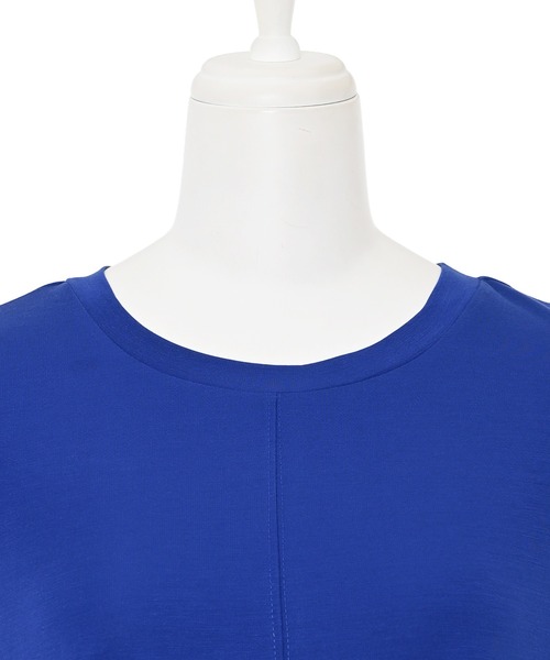 Narcissus(ナルシス)の「ノースリーブロングワンピース ポケット付き リラックスフレア(ワンピース・レディース・ブラック/ブルー・FREE)」の6枚目の写真