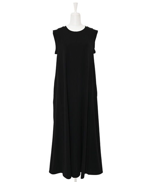 Narcissus(ナルシス)の「ノースリーブロングワンピース ポケット付き リラックスフレア(ワンピース・レディース・ブラック/ブルー・FREE)」の18枚目の写真