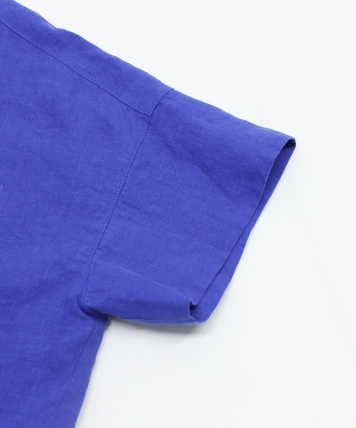 RNA-N（アールエヌエーエヌ）の「B2868 ハーフスリーブフレンチリネンシャツ（シャツ/ブラウス・レディース・オフホワイト/ブルー/スミクロ/グレー/レッド/ブラック/ダークブラウン/グリーン・FREE）」の16枚目の写真