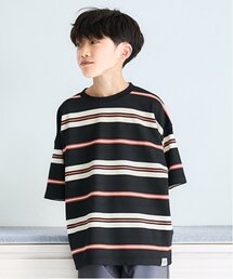 リップルボーダービッグ半T