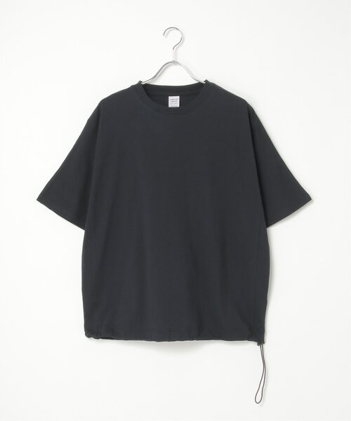NO NEED(ノーニード)の「ドルマンTシャツ(Tシャツ/カットソー・メンズ・チャコール/ブラック/ホワイト・L/M)」の7枚目の写真
