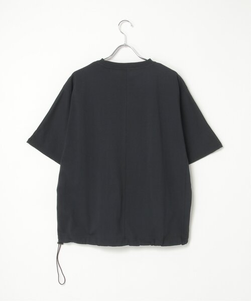 NO NEED(ノーニード)の「ドルマンTシャツ(Tシャツ/カットソー・メンズ・チャコール/ブラック/ホワイト・L/M)」の8枚目の写真
