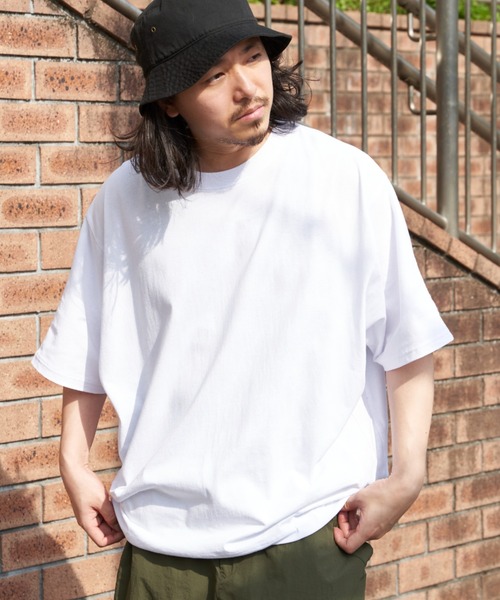 NO NEED(ノーニード)の「ドルマンTシャツ(Tシャツ/カットソー・メンズ・チャコール/ブラック/ホワイト・L/M)」の15枚目の写真