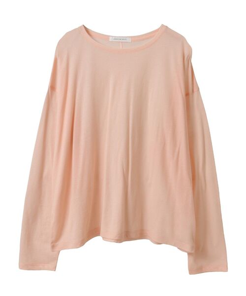AMERICAN HOLIC(アメリカンホリック)の「バック切替シアー長袖トップス(Tシャツ/カットソー・レディース・オフホワイト/チャコールグレー/その他12・FREE)」の20枚目の写真