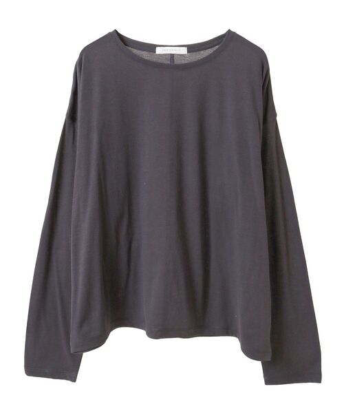 AMERICAN HOLIC(アメリカンホリック)の「バック切替シアー長袖トップス(Tシャツ/カットソー・レディース・オフホワイト/チャコールグレー/その他12・FREE)」の9枚目の写真