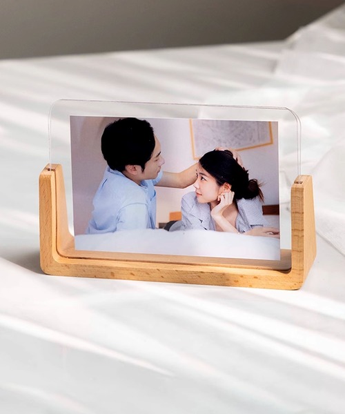 aimoha（アイモハ）の「アクリルフォトフレーム（フォトフレーム・レディース・ベージュ/ブラウン・XX-LARGE/XXX-LARGE/LARGE/MEDIUM/SMALL/X-LARGE）」の9枚目の写真