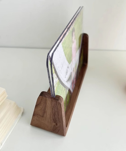 aimoha（アイモハ）の「アクリルフォトフレーム（フォトフレーム・レディース・ベージュ/ブラウン・XX-LARGE/XXX-LARGE/LARGE/MEDIUM/SMALL/X-LARGE）」の3枚目の写真