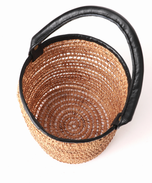 FRAMeWORK（フレームワーク）の「TARANGO ワンハンドルバッグ（かごバッグ・レディース・ブラック・FREE）」の12枚目の写真