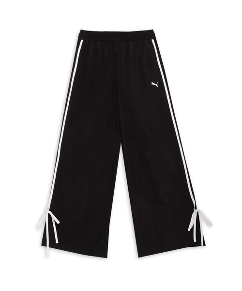 PUMA（プーマ）の「PUMA T7 MODERN DELIGHT TRACK PANTS（プーマ T7 モダン ディライト トラック パンツ）（その他パンツ・レディース・ブラック系/ピンク系/ブラウン系・SMALL/MEDIUM/LARGE）」の2枚目の写真