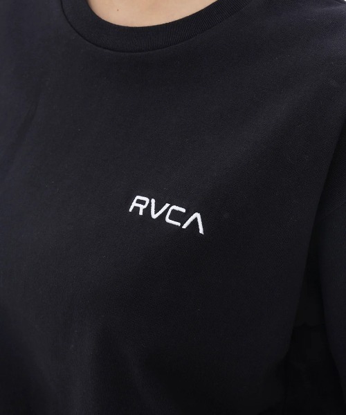 RVCA(ルーカ)の「【RVCA/ルーカ】 25SS DAISY VA BOX LOGO LOOSE FIT SS TEE/半袖バックプリントロゴTシャツ(Tシャツ/カットソー・レディース・ブラック/ホワイト・SMALL/MEDIUM)」の7枚目の写真