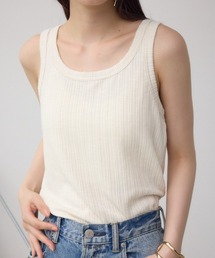 AZUL by moussy | 2WAYリブタンクトップ(タンクトップ)