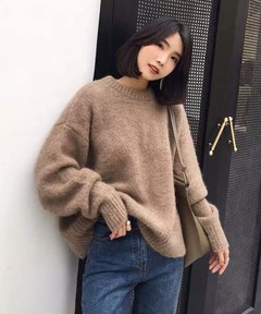 セール】ラクーンボトルネックプルオーバー◇（ニット/セーター
