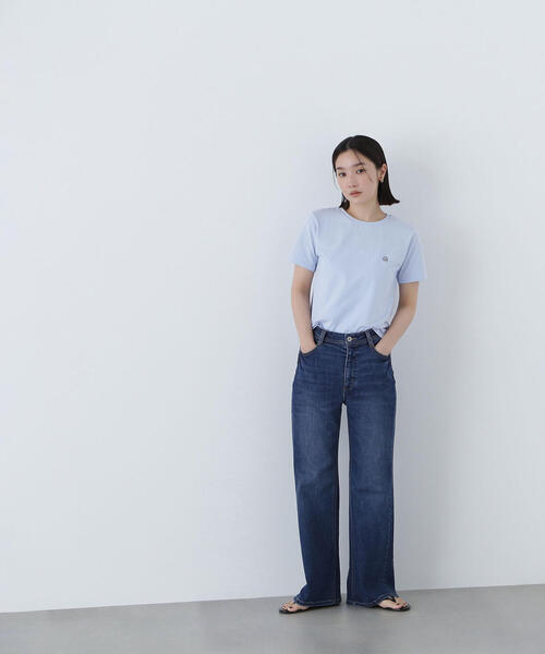 NATURAL BEAUTY BASIC（ナチュラルビューティーベーシック）の「◇デニムフレアパンツ（デニムパンツ・レディース・ブルー系その他2/ネイビー・SMALL/MEDIUM/P/S）」の19枚目の写真