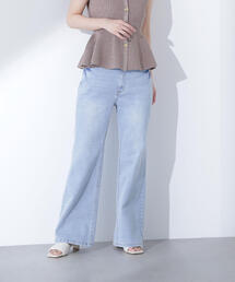 NATURAL BEAUTY BASIC | ◇デニムフレアパンツ(デニムパンツ)