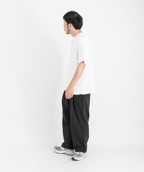 EKAL(エカル)の「『UR TECH ひやサラクール』 ロゴプリントポケットTシャツ(Tシャツ/カットソー・メンズ・ホワイト/グレー・MEDIUM/LARGE)」の6枚目の写真