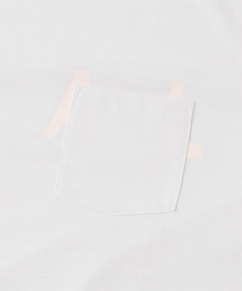 EKAL(エカル)の「『UR TECH ひやサラクール』 ロゴプリントポケットTシャツ(Tシャツ/カットソー・メンズ・ホワイト/グレー・MEDIUM/LARGE)」の10枚目の写真