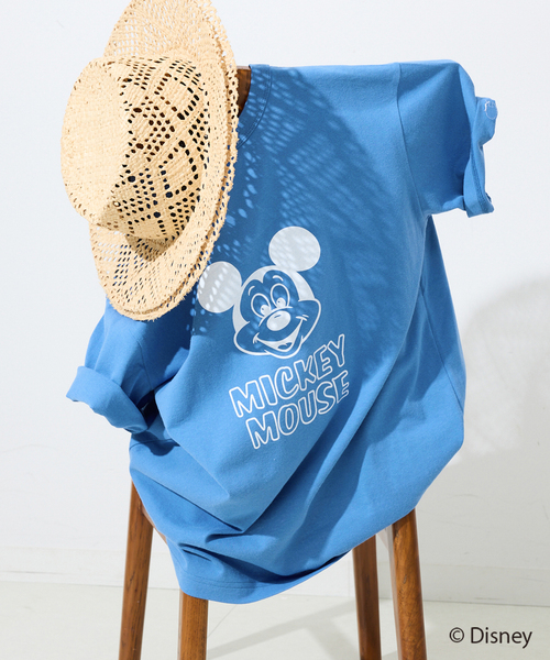 Champion(チャンピオン)の「Champion/チャンピオン SLOBE別注 /Mickey/ Tシャツ(Tシャツ/カットソー・レディース・ホワイト/ホワイト系その他/ブラック/グレー/ブルー・FREE)」の5枚目の写真