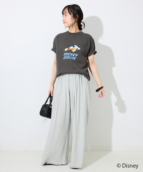 Champion(チャンピオン)の「Champion/チャンピオン SLOBE別注 /Mickey/ Tシャツ(Tシャツ/カットソー・レディース・ホワイト/ホワイト系その他/ブラック/グレー/ブルー・FREE)」の7枚目の写真